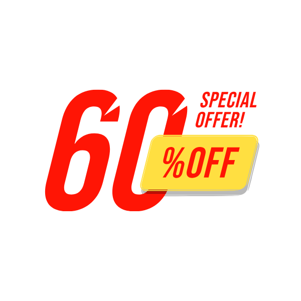 60% OFF